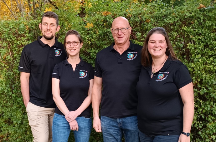 BAJ-Gruppenfoto (v.l. Michael Würflinger, Selin Temizel, Andreas Hunglinger, Steffi Fuß)